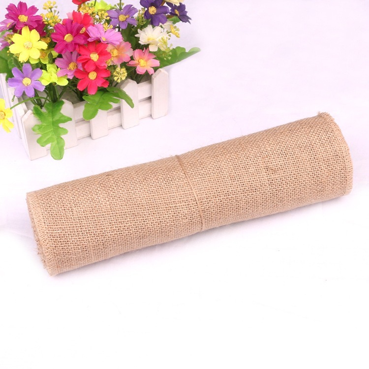 Fita de Juta Natural de 5-30CM - Linen Table Runner avaliação e preço