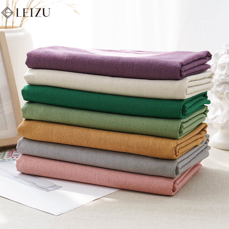 0.5/1/2 jarda cor sólida algod - Linen Table Runner avaliação e preço