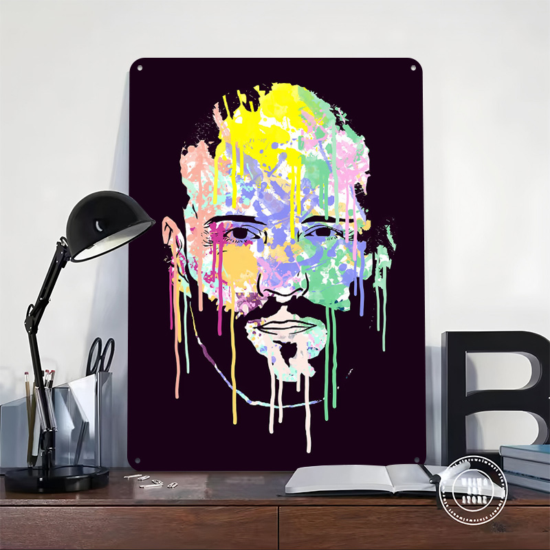 Placa de Metal Texturizada 3D  - Home Decor Vector avaliação e preço