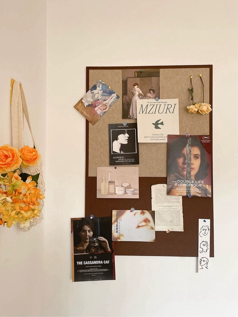Quadro de Feltro para Parede D - Home Decor Vision Board avaliação e preço