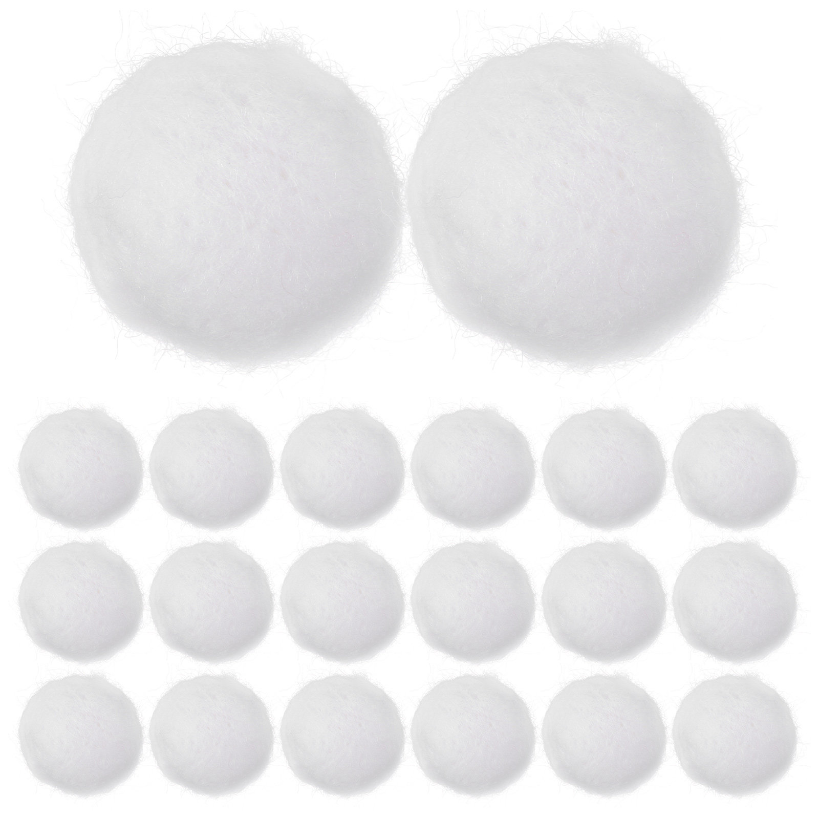 20 Peças de Bolas de Feltro de - Home Decor Handmade avaliação e preço