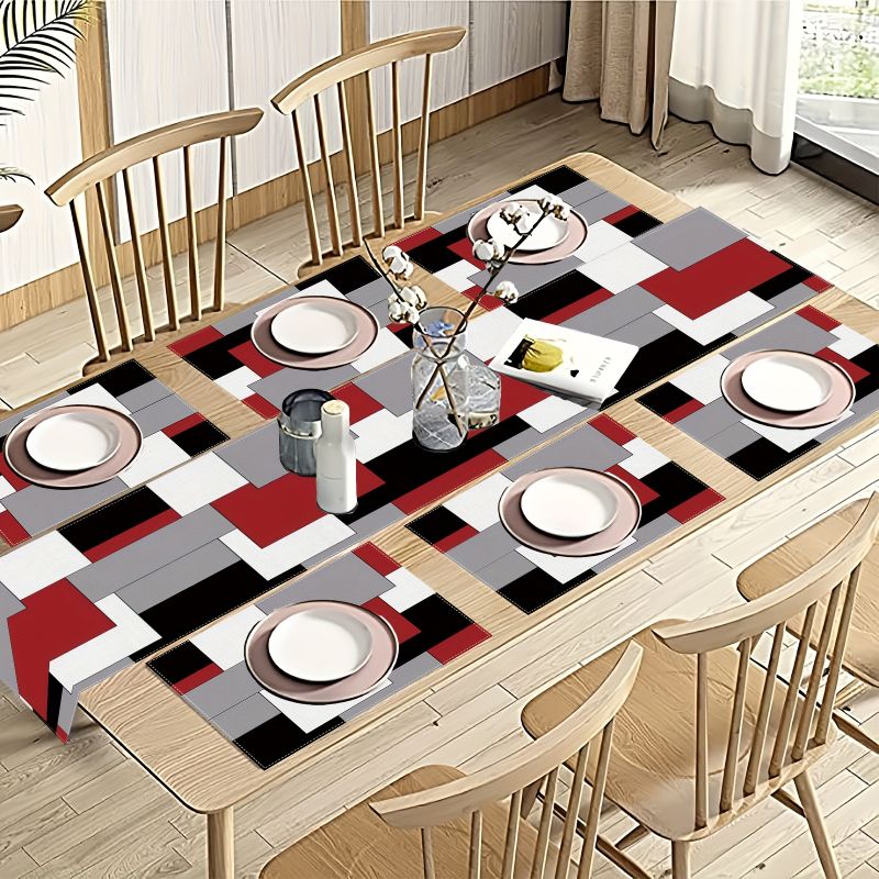 Conjunto de Toalhas de Mesa Ge - Linen Table Runner avaliação e preço