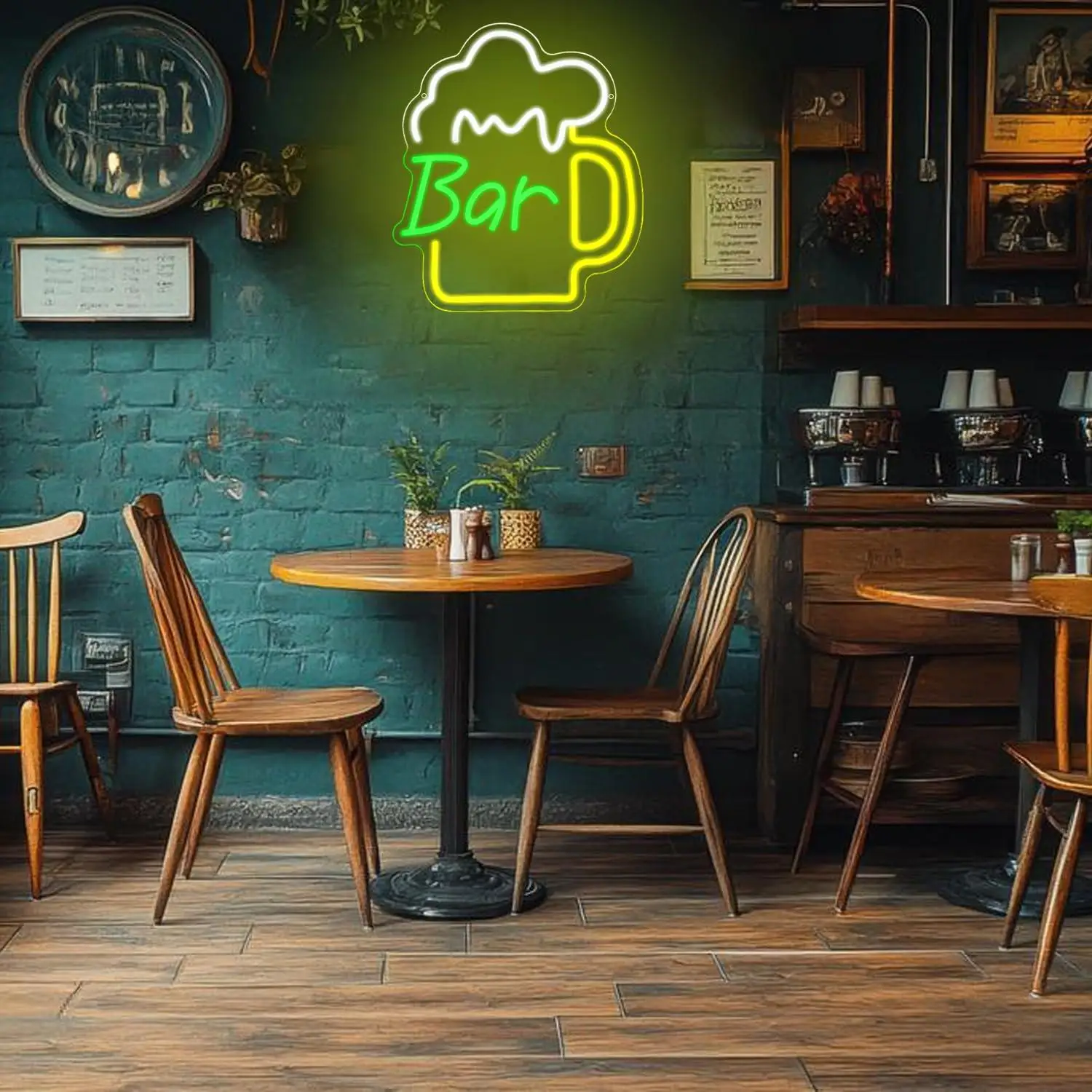 Letreiro Neon de Cerveja com L - Home Decor Kitchen avaliação e preço