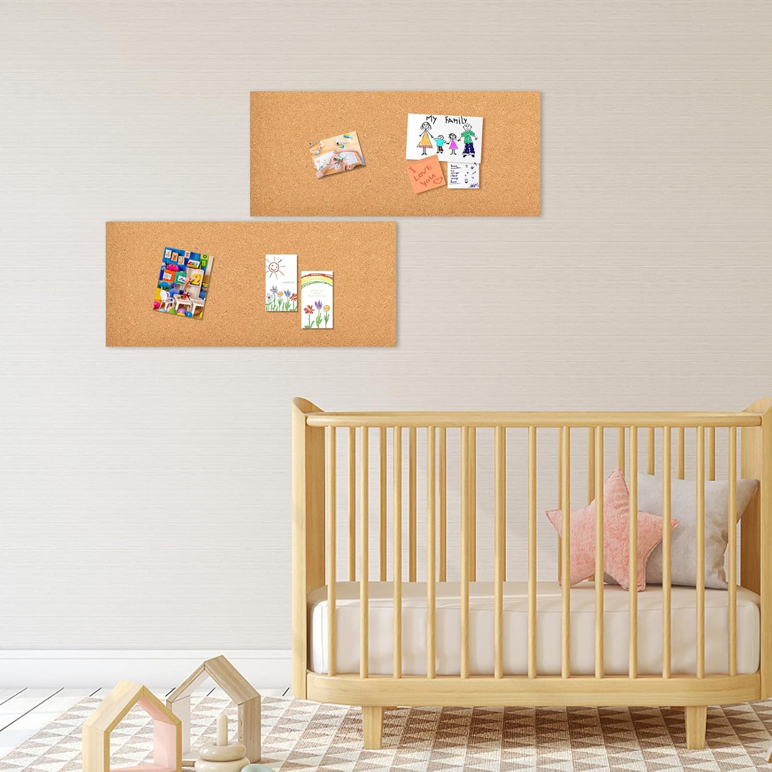 2/4/6 Peças de Quadros de Cort - Home Decor Vision Board avaliação e preço
