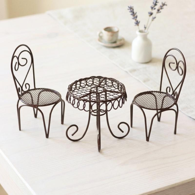 1/3 Peças de Mobiliário de Fer - Home Decor Unique Items avaliação e preço