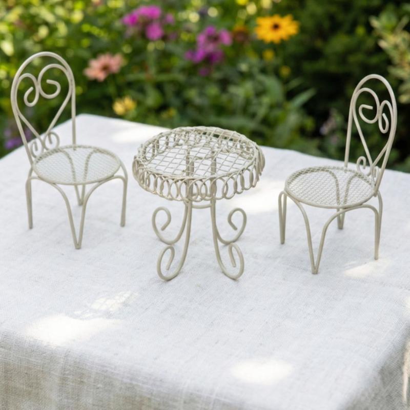 1/3 Peças de Mobiliário de Fer - Home Decor Unique Items avaliação e preço