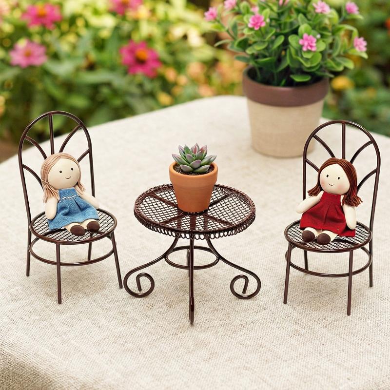 1/3 Peças de Mobiliário de Fer - Home Decor Unique Items avaliação e preço