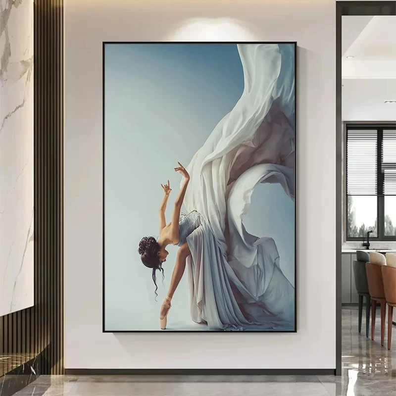 Pintura moderna de balé dança  - Home Decor Niche avaliação e preço