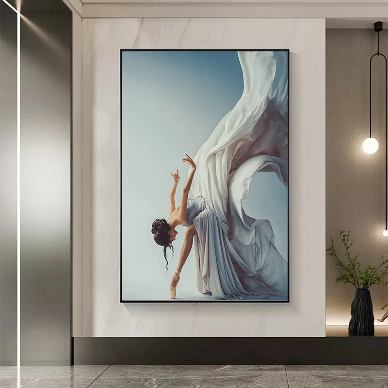 Pintura moderna de balé dança  - Home Decor Niche avaliação e preço