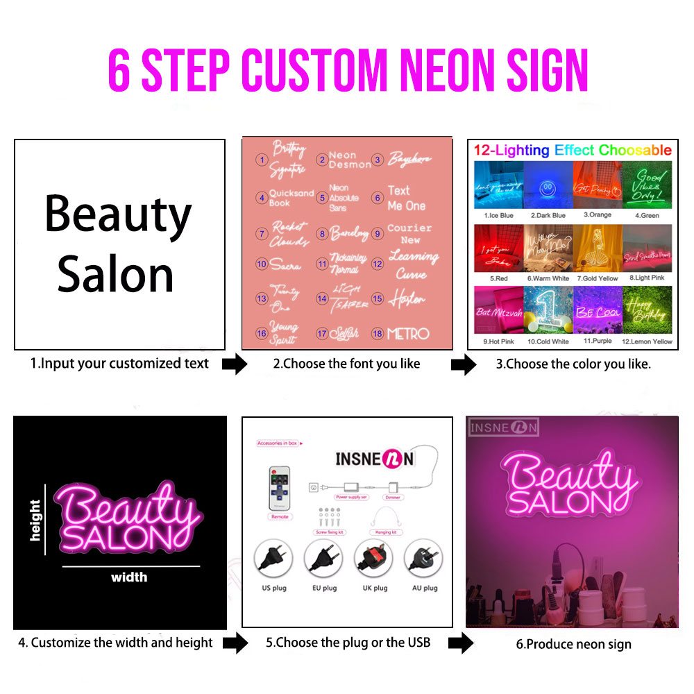 Letreiros de Neon LED Personal - Neon Sign Led Custom avaliação e preço