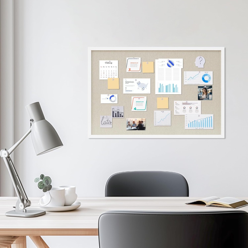 Quadro de Cortiça 30x20 Polega - Home Decor Vision Board avaliação e preço