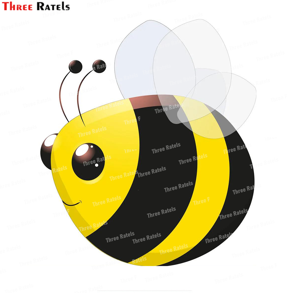 Três ratels l13 bela abelha fo - Home Decor Vector avaliação e preço