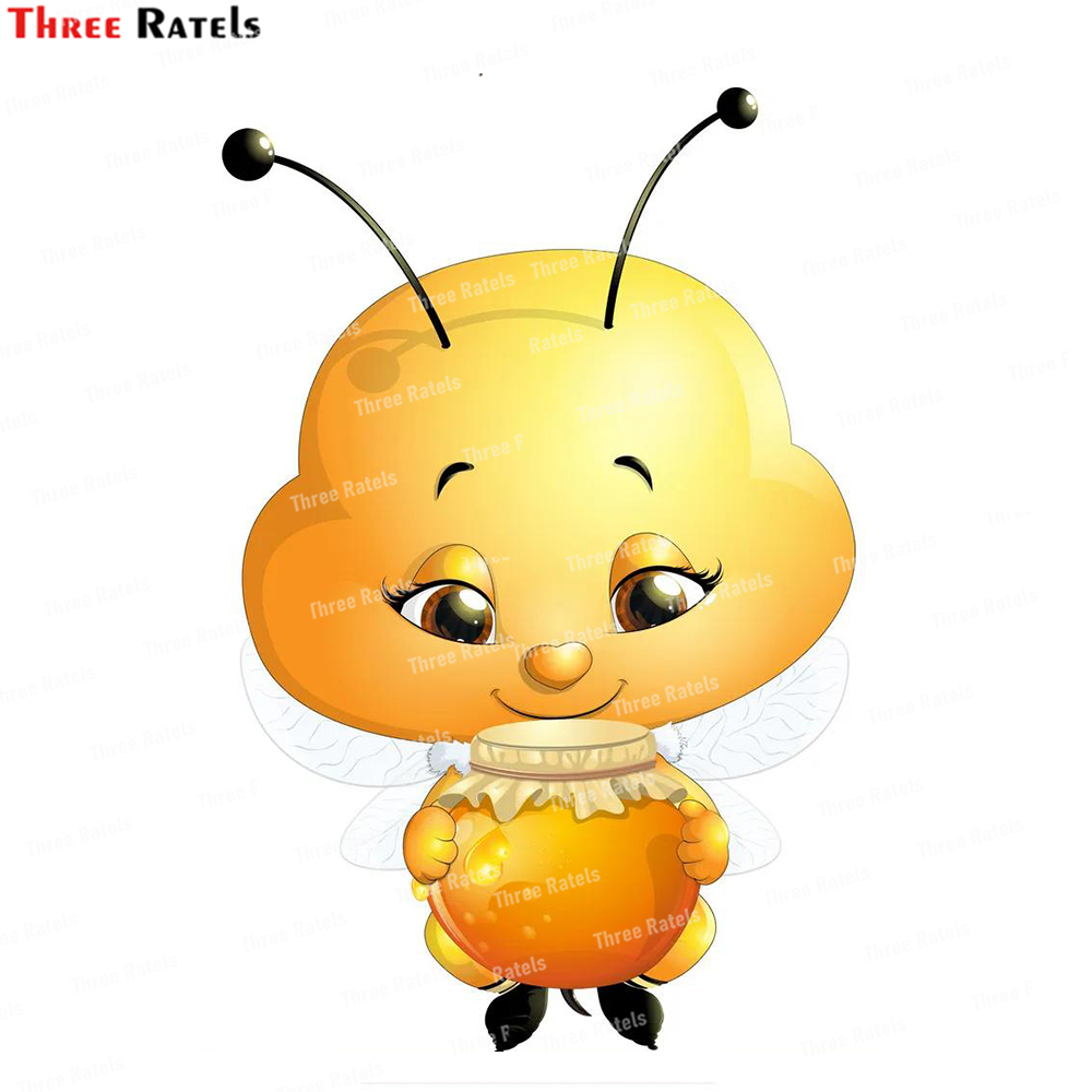 Três ratels l13 bela abelha fo - Home Decor Vector avaliação e preço