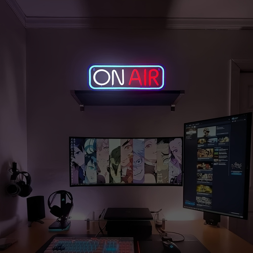 Sinais de néon ON AIR - Luzes  - Neon Sign Led Custom avaliação e preço