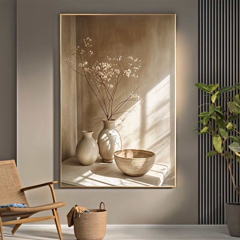 Impressão em Tela de Vaso Flor - Home Decor Vase avaliação e preço