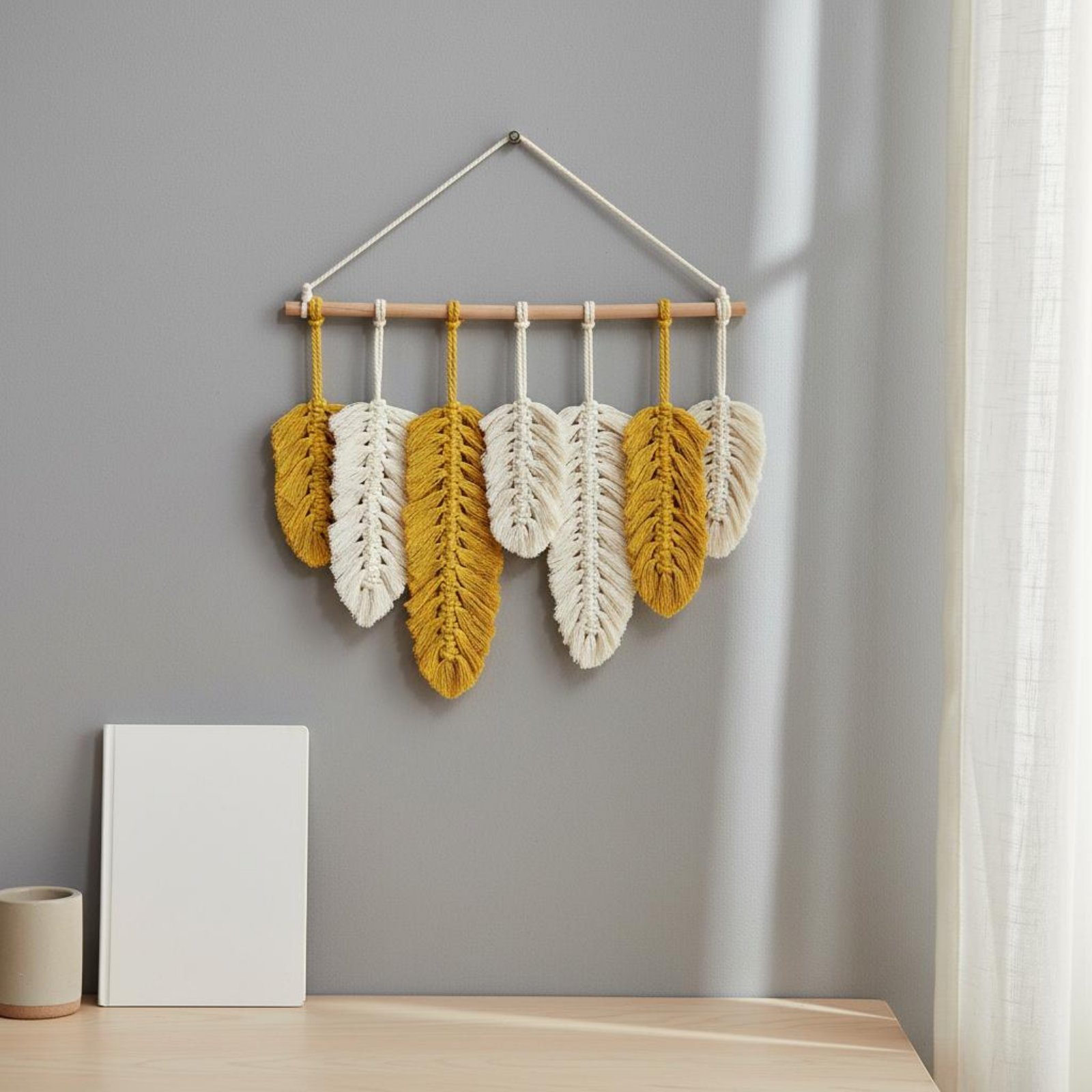 Tapeçaria de Parede Artesanal  - Home Decor Handmade avaliação e preço