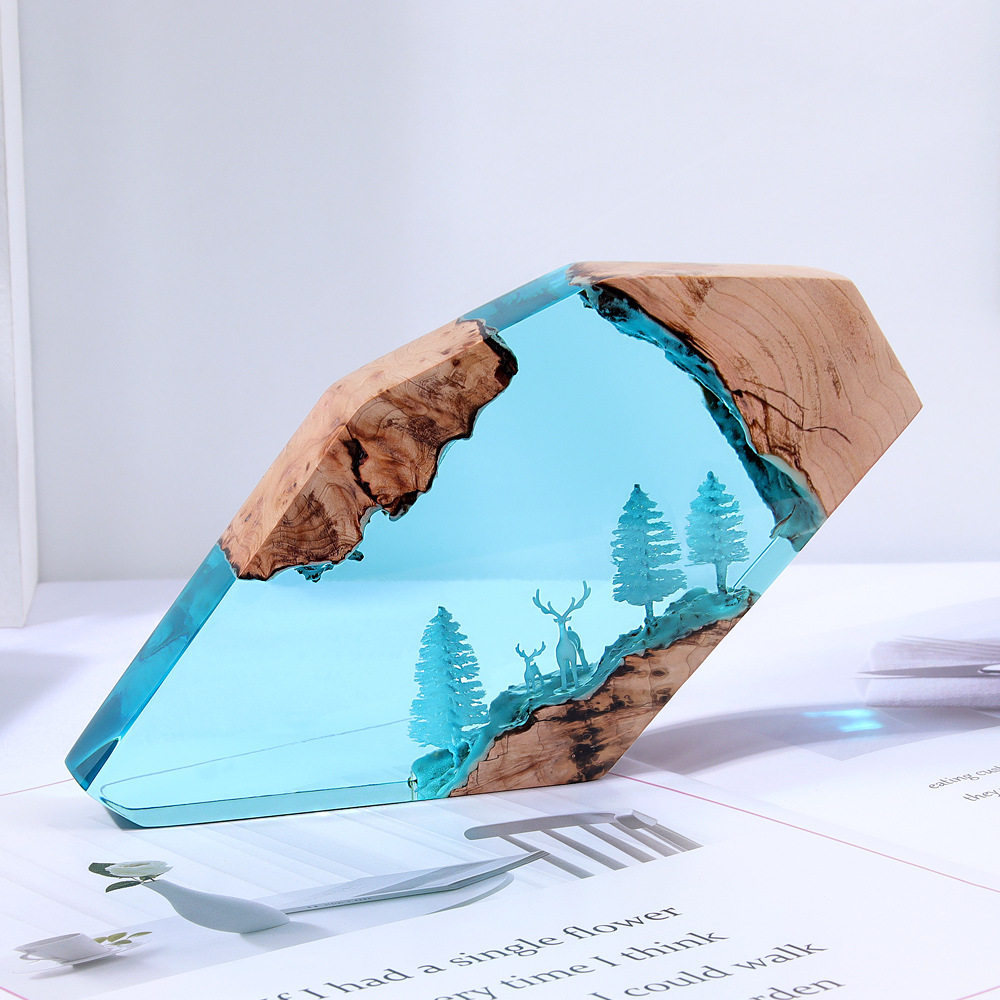 Arte de Mesa Fada da Floresta  - Home Decor Resin avaliação e preço