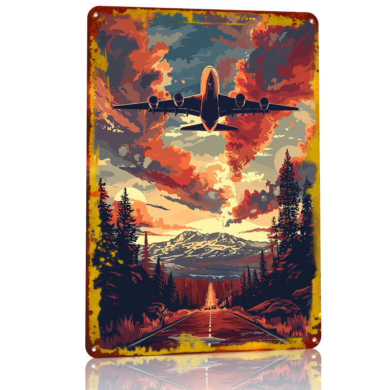 Pôster Metálico Personalizado  - Home Decor Vector avaliação e preço